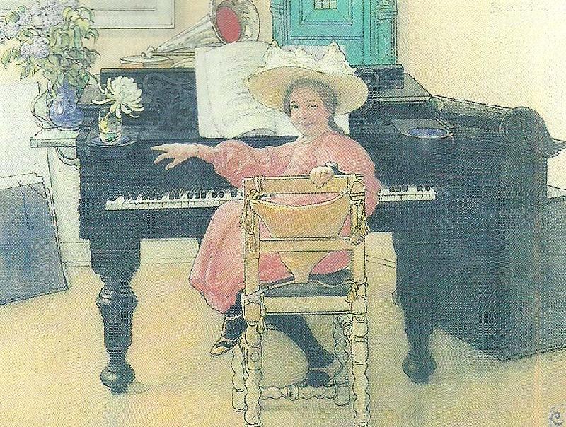 Carl Larsson den blivande divan-brita